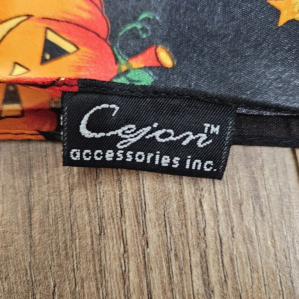 Cejon Halloween Pumpkin Witch Scarf‎ 60